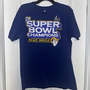Fanatics 2016 Super Bowl Champions Rams House T-shirt